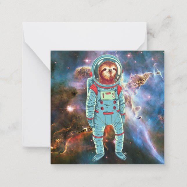 Cute Sloth Card (Front)