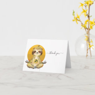 Cute Sloth Cards for Your Next Event
