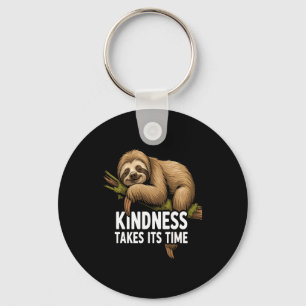 Cute Sloth Design For Sloth Lover And Sloth Comfor Key Ring