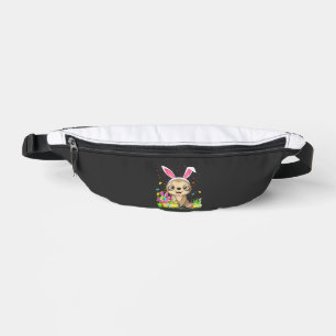 Cute Sloth Easter Egg Hunt Bunny Ear Sloth Happy E Bum Bags