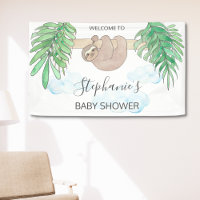 Cute Sloth Gender Neutral Baby Shower