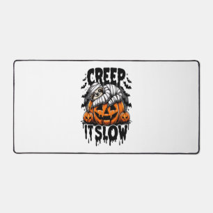 Cute Sloth Happy Halloween Desk Mat