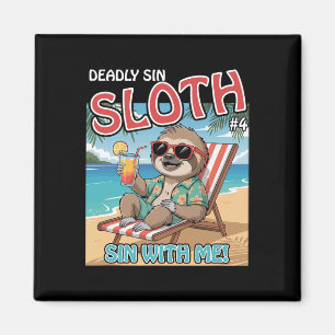 Cute Sloth Magnet