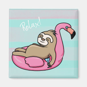 Cute Sloth Magnet