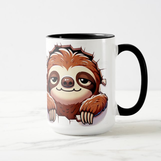 Cute sloth mug (Right)