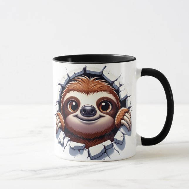 Cute sloth mug (Right)
