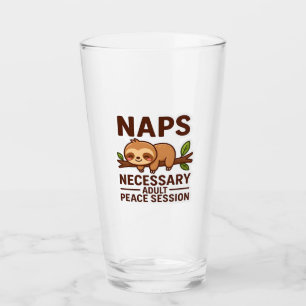 Cute Sloth Naps � Necessary Adult Peace Session Cl Glass
