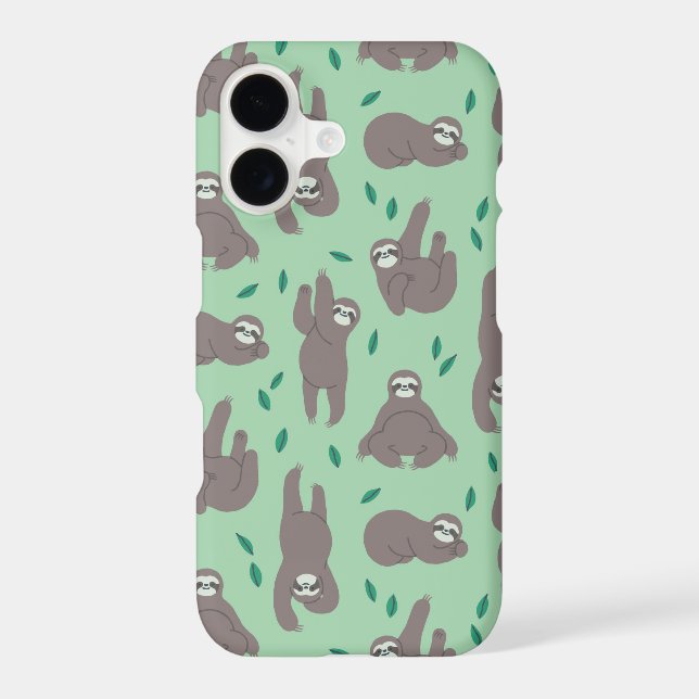 Cute Sloth Pattern (Back)