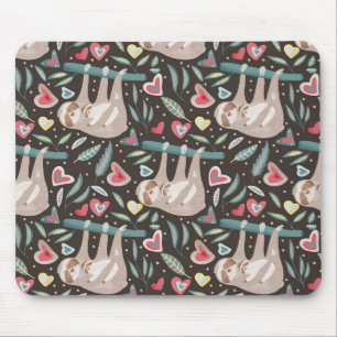 Cute Sloth Pattern Mouse Pad