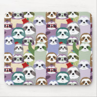 Cute Sloth Pattern