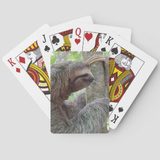 Cute Sloth Playing Cards