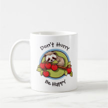 Cute Sloth Relaxing Funny Coffee Mug