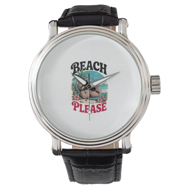 Cute Sloth Summertime Watch (Front)