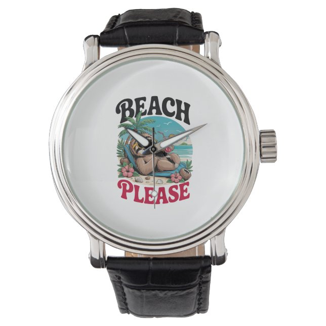 Cute Sloth Summertime Watch (Front)