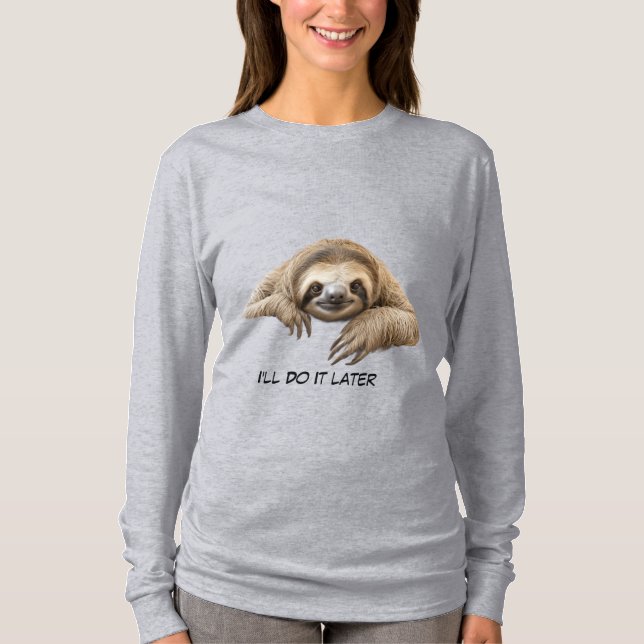 Cute sloth T-Shirt (Front)