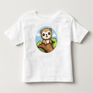 Cute Sloth Toddler T-Shirt