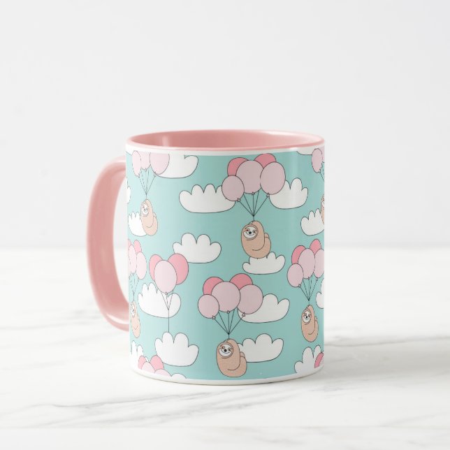 Cute Sloths Mug (Front Left)