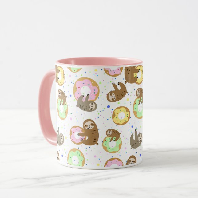 Cute Sloths Mug (Front Left)