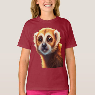Cute Slow Loris Rusty Fantasy Vintage Slow Loris T-Shirt