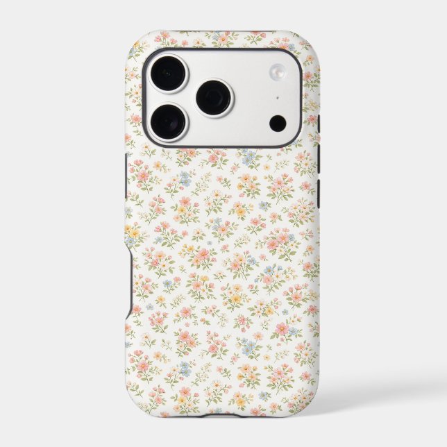 Cute Small Ditsy Floral Seamless Pattern (Back)