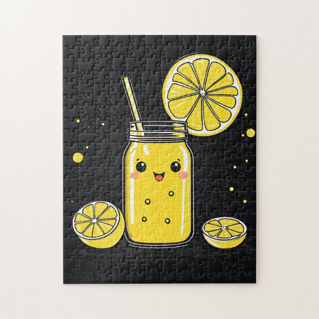 Cute Smile Lemonade Jigsaw Puzzle (Vertical)