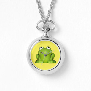 Cute Smiley Frog Watch