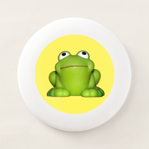 Cute Smiley Frog Wham-O Frisbee