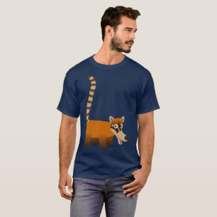 Cute Smiling Cartoon Coatimundi T-Shirt