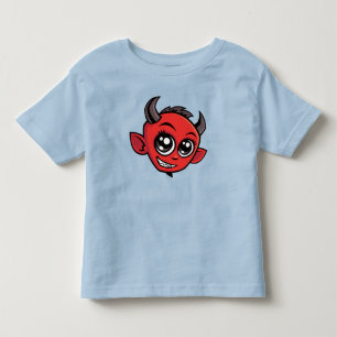 Cute Smiling Cartoon Devil Toddler T-Shirt