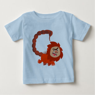 Cute Smiling Cartoon Manticore Baby T-Shirt
