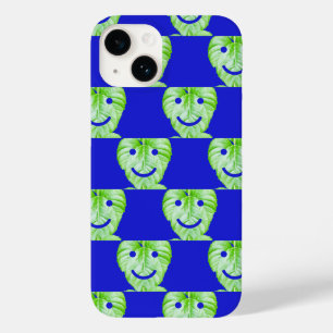Cute smiling leaves Case-Mate iPhone case
