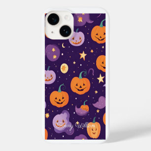 Cute Smiling Pumpkins For Halloween Case-Mate iPhone 14 Case