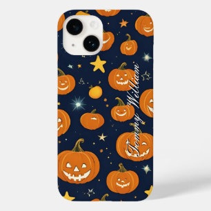Cute Smiling Pumpkins For Halloween Case-Mate iPhone 14 Case