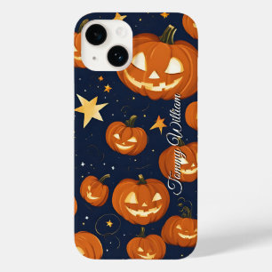 Cute Smiling Pumpkins For Halloween Case-Mate iPhone 14 Case