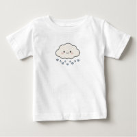 Cute Smiling Rain Cloud Raining Hearts Aesthetic