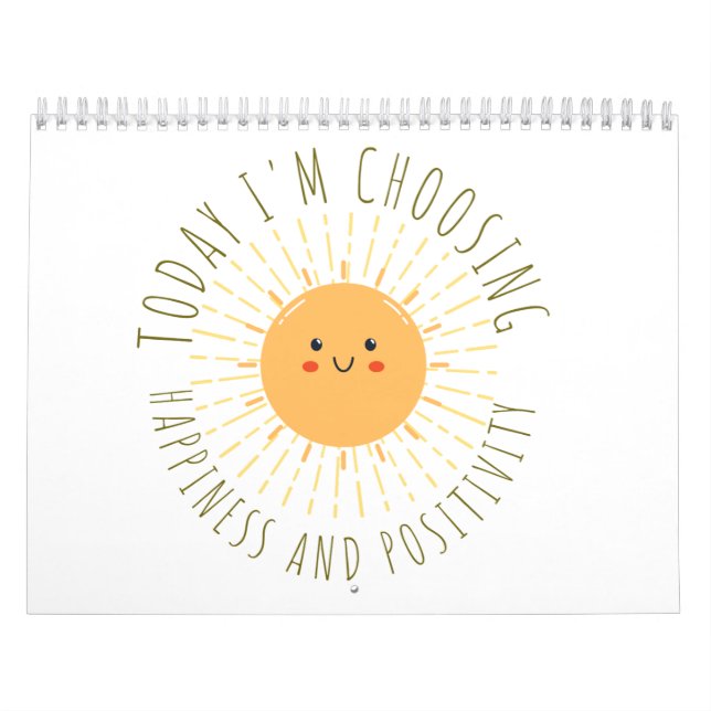 Cute Smiling Sun  Calendar (Cover)