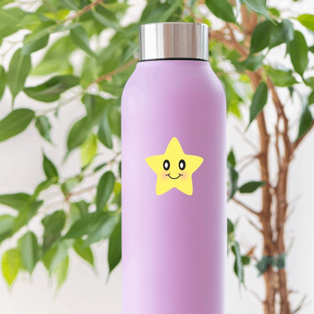 Cute Smiling Yellow Baby Star Sticker (Creator Uploaded)