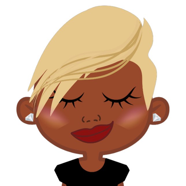 Cute Smirking Woman Striped Mug. Choose Your Look  Coffee Mug (Creator Uploaded)