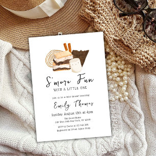 Cute S'more Fun Baby Shower Invitation