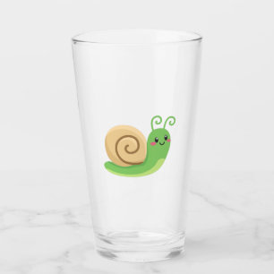 Cute Snail(6) Glass