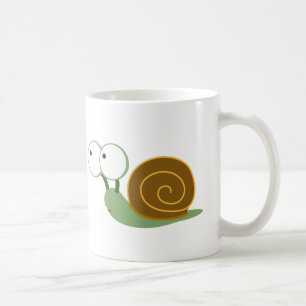 Cute Snail` Coffee Mug