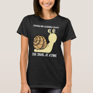 Cute Snail For Women Mum Land Sea Freshwater Snail T-Shirt
