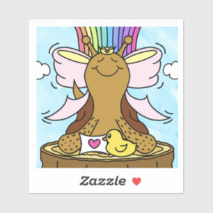 Cute Snail Pink Hair Ribbon Pretty Girl Smiles 