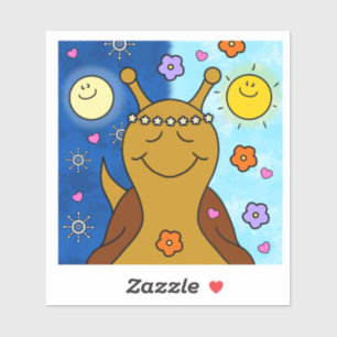 Cute Snail Spring Equinox Blessings   Vinyl