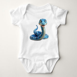 Cute Snake Baby Bodysuit