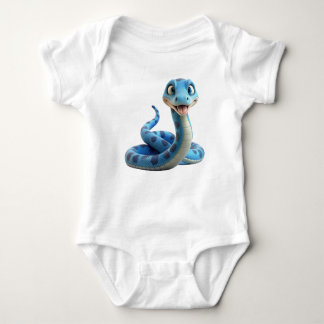 Cute Snake Baby Bodysuit