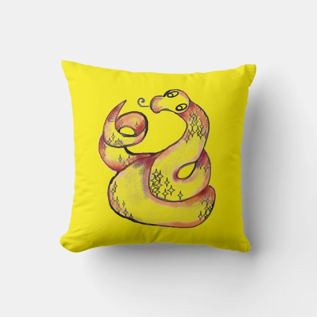 Cute snake cushion (Front)