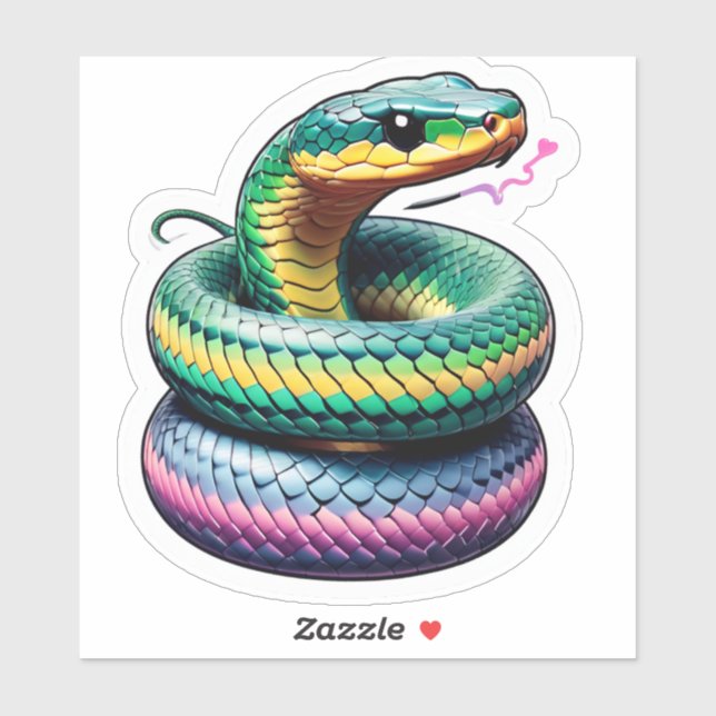 Cute Snake Illustration  (Sheet)