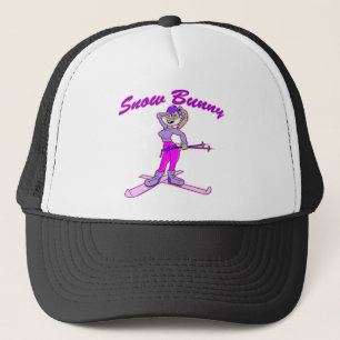 Cute Snow Bunny Trucker Hat