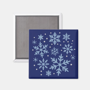 Cute Snowflake Christmas Winter Holiday Cosy Xmas Magnet